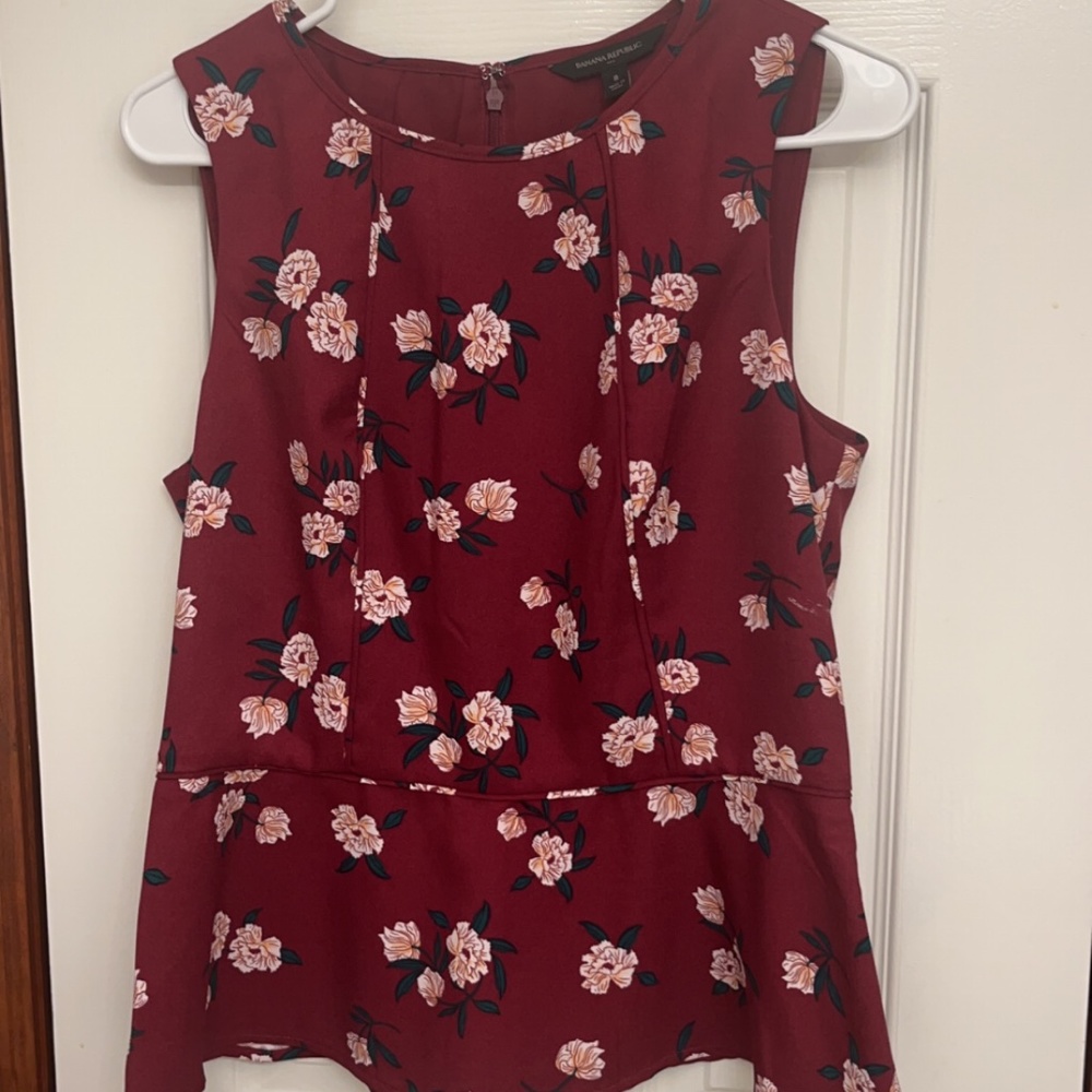 banana republic blouse